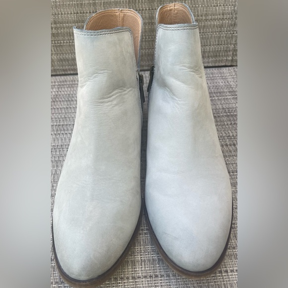 Splendid Fine Leather Suede Hamptyn Boots Sky Blue Grey Sz 9 - Picture 5 of 9